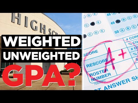 Weighted vs. Unweighted GPA