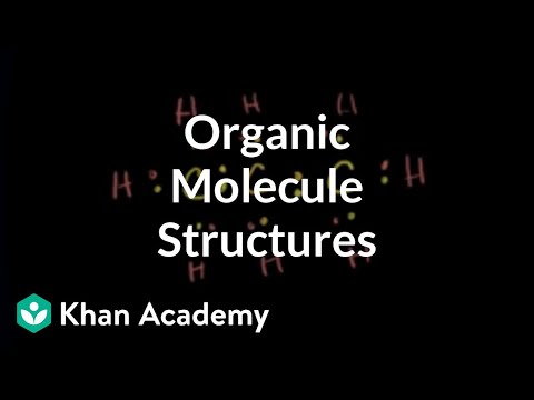Representing structures of organic molecules | Biology | Khan Academy