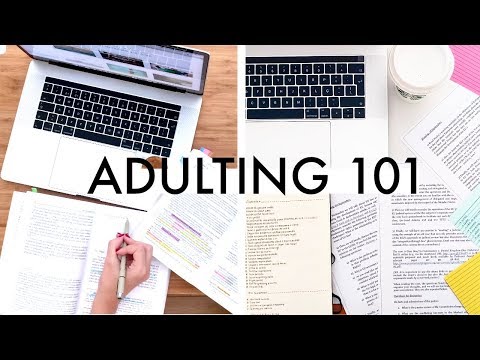 Adulting 101 for College Students // Budgeting, Meal Prep, Laundry, Organisation and Much More!