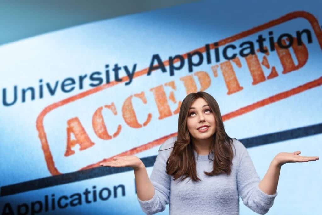 Dropped class impact on college acceptance.