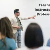 Community college teacher or professor?